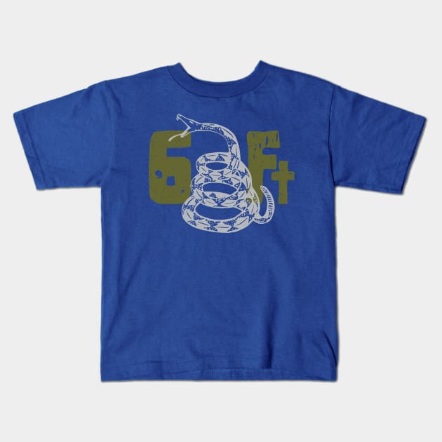 6 Ft Kids T-Shirt by pelagio